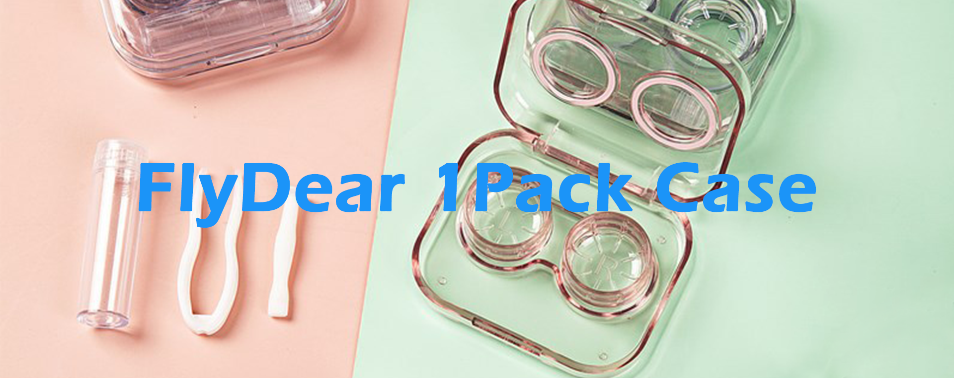 FlyDear Colored Contacts 1Pack Lens Case