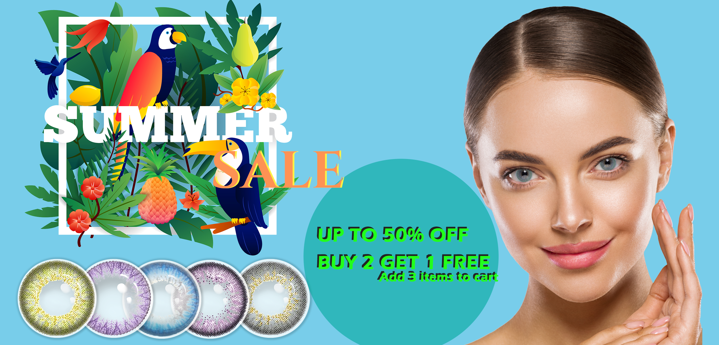 flydear colored contacts summer sale 