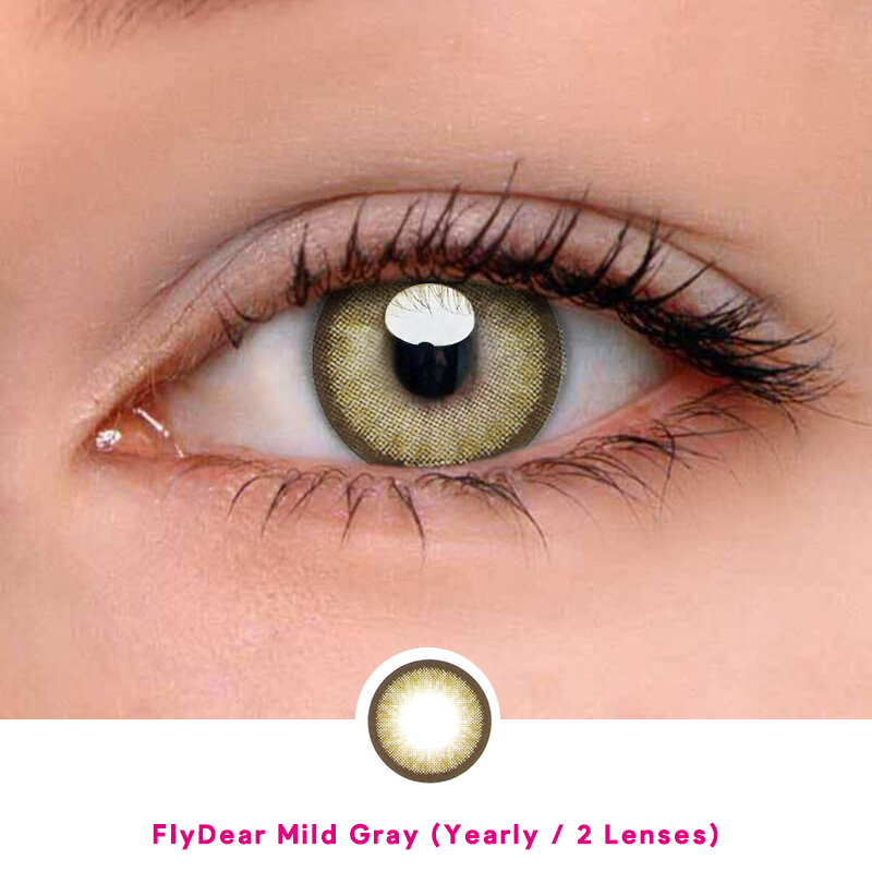 FlyDear Mild Gray (Yearly / 2 Lenses)