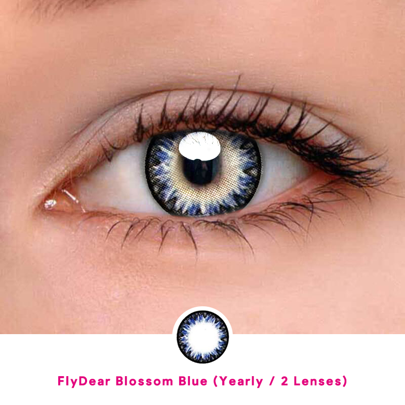 FlyDear Blossom Blue (Yearly / 2 Lenses)