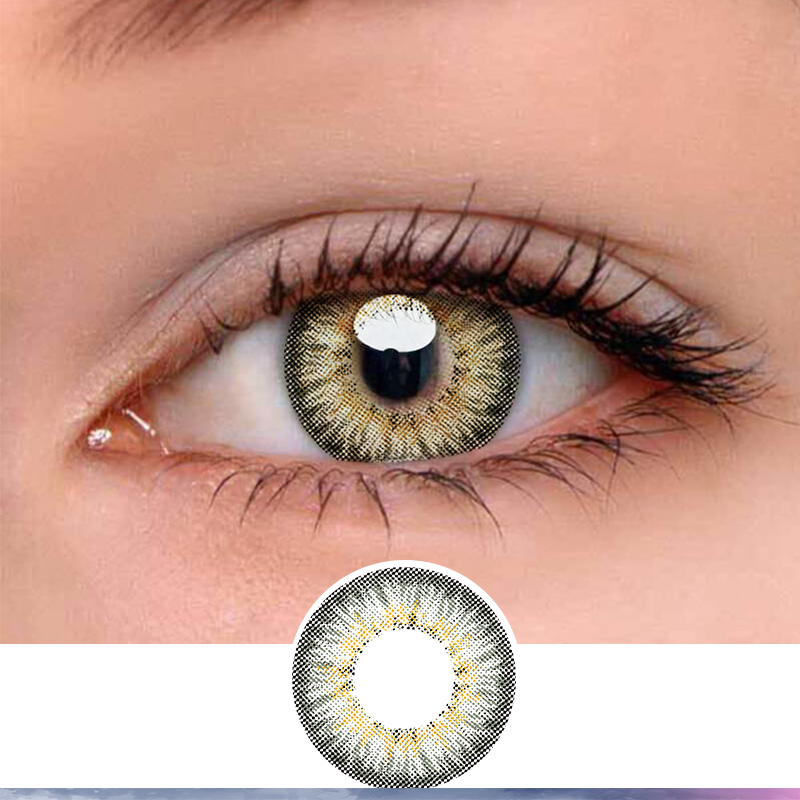 FlyDear Cosmo Fancy Grey colored contacts enlarge natural beautiful lenses best contacts