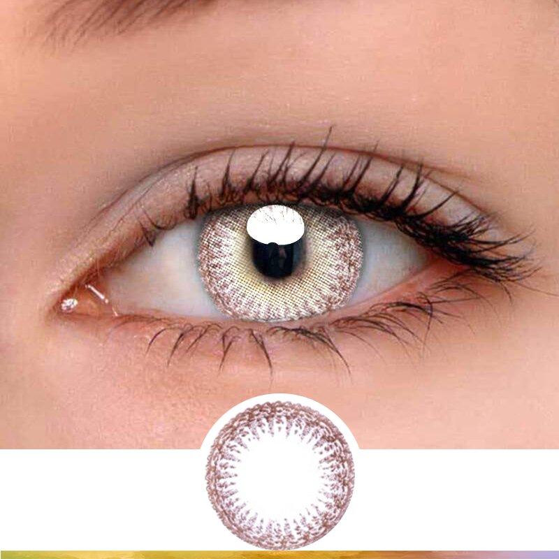 FlyDear Fresh Choco colored contacts enlarge natural beautiful lenses best contacts