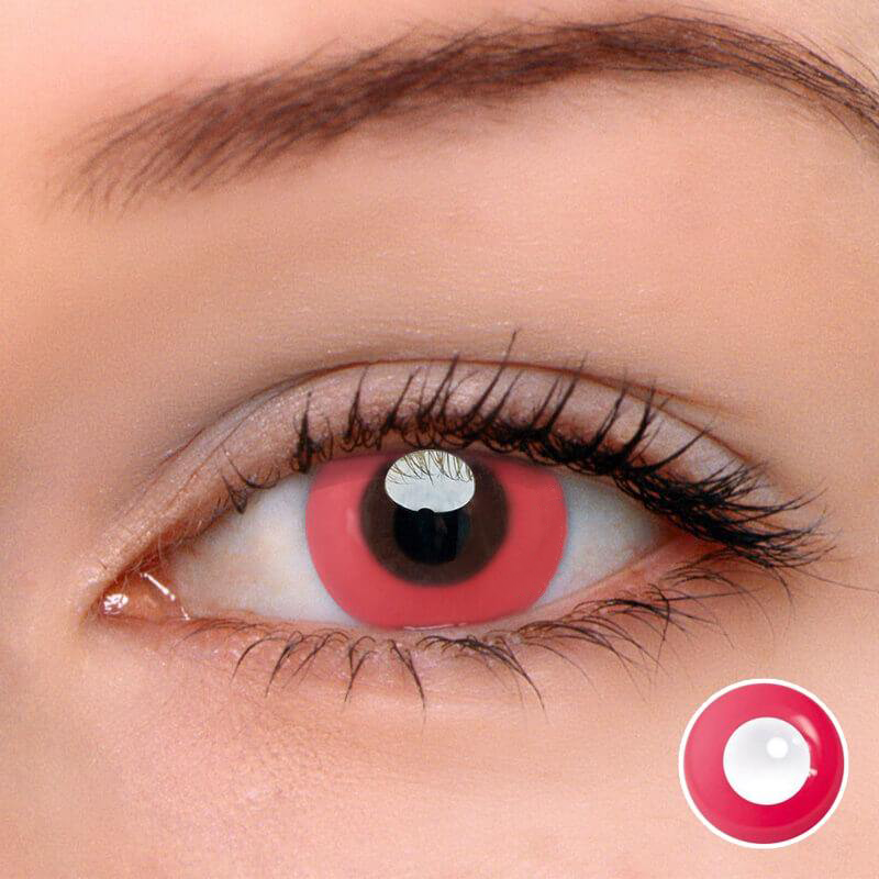 2023 NEW】Lizard Eye Red Cosplay contacts Contact Lenses – contactlenscolor