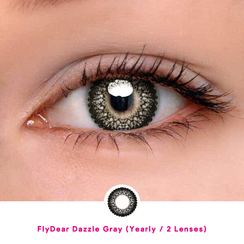 FlyDear Dazzle Gray (Yearly / 2 Lenses)