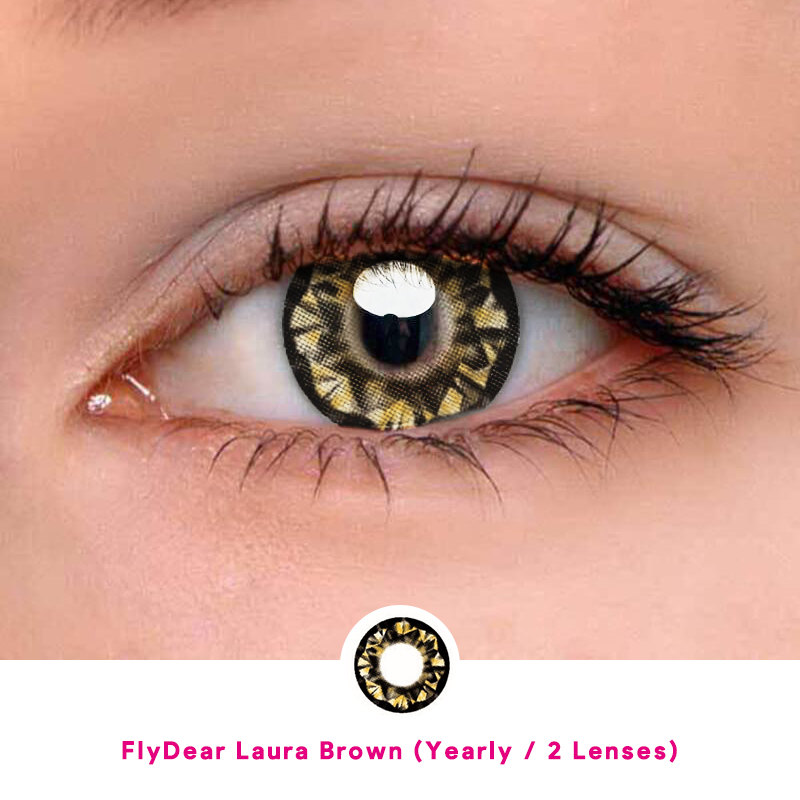 FlyDear Diamond Brown (Yearly / 2 Lenses)