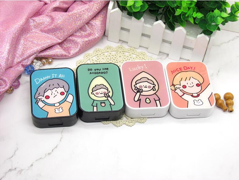 FlyDear Mad Boy And Happy Girl 2-in-1 Lens Case