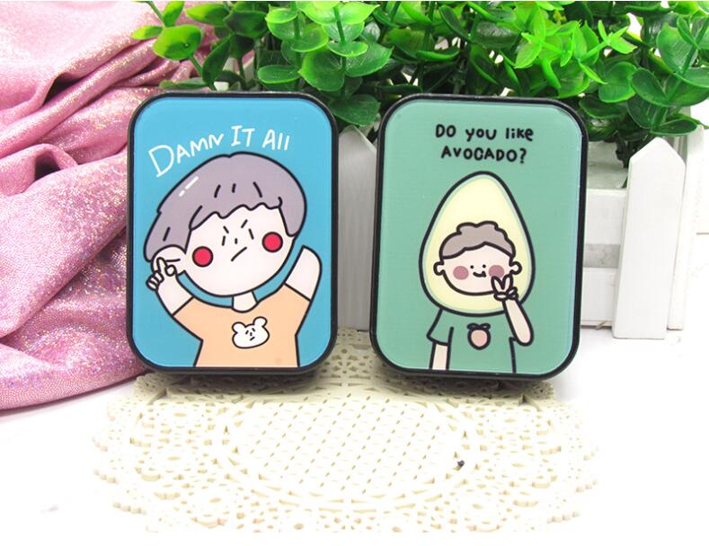 FlyDear Mad Boy And Happy Girl 2-in-1 Lens Case