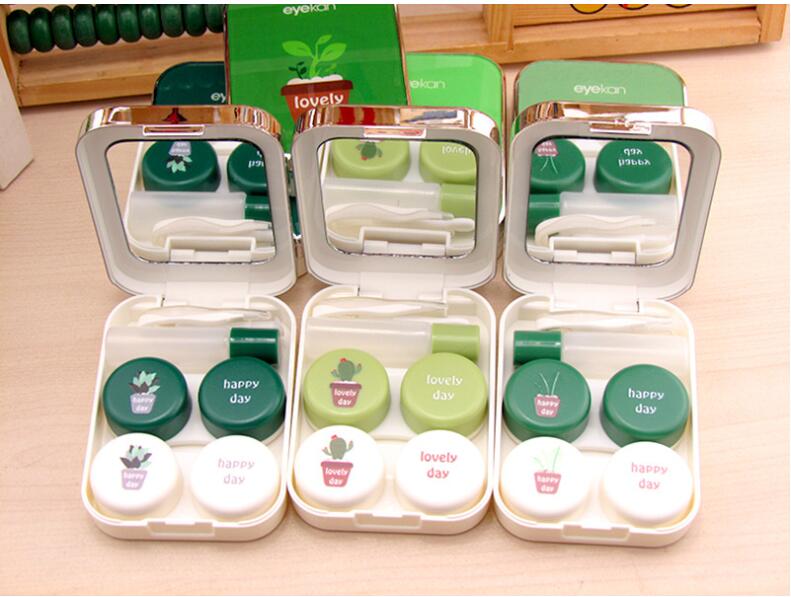 FlyDear Lovely Cactus 2-in-1 Lens Case